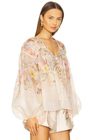 Illuminate Drawn Blouse Zimmermann