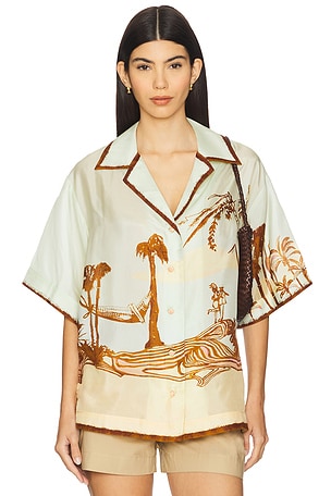 Coco Short Sleeve Shirt Zimmermann