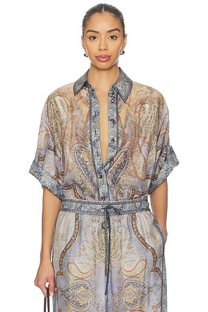 Wanderlust Short Sleeve Shirt Zimmermann