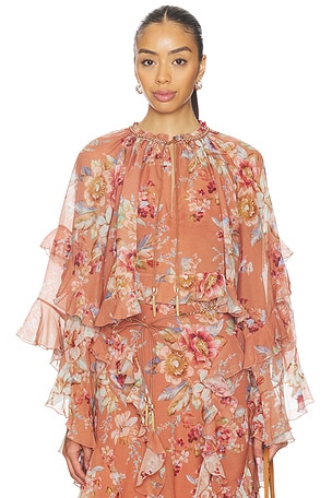 Awaken Ruffle Blouse Zimmermann