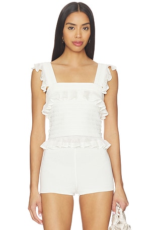 Luna Lace Frill Cami Zimmermann