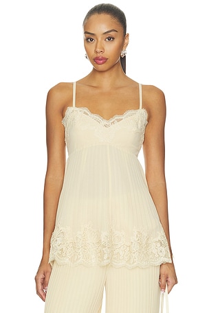 Pleated Lace Cami Zimmermann