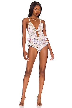 Zimmermann Waterfall Frill One Piece in Spliced | REVOLVE Zimmermann Waterfall Frill One Piece in Spliced | REVOLVE