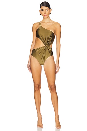 Wylie Twist Cut Out One Piece Zimmermann