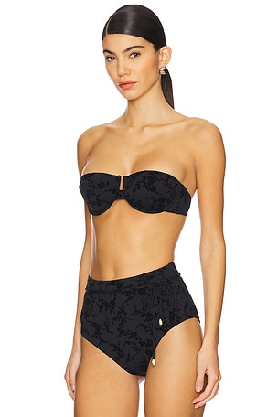 Zimmermann Wylie Textured Balconette in Black