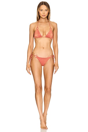 Tallow Metallic Ring Bikini Zimmermann