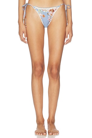 Awaken Crochet Edge Tie Bikini Bottom Zimmermann