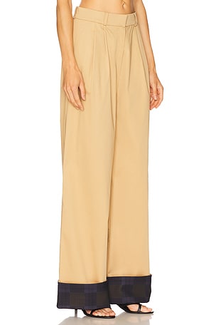 Zuleyha Kuru PANTALON DESMIA en Beige