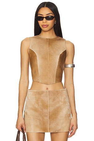 x REVOLVE Sammy Cowhide Top ZUT
