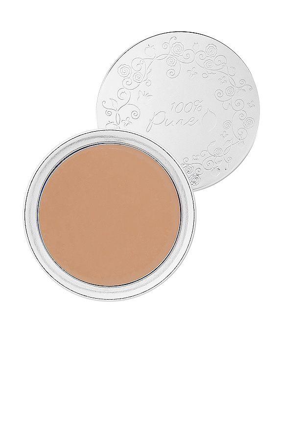 100% Pure Fruit Pigmented Cream Foundation in Golden Peach | REVOLVE