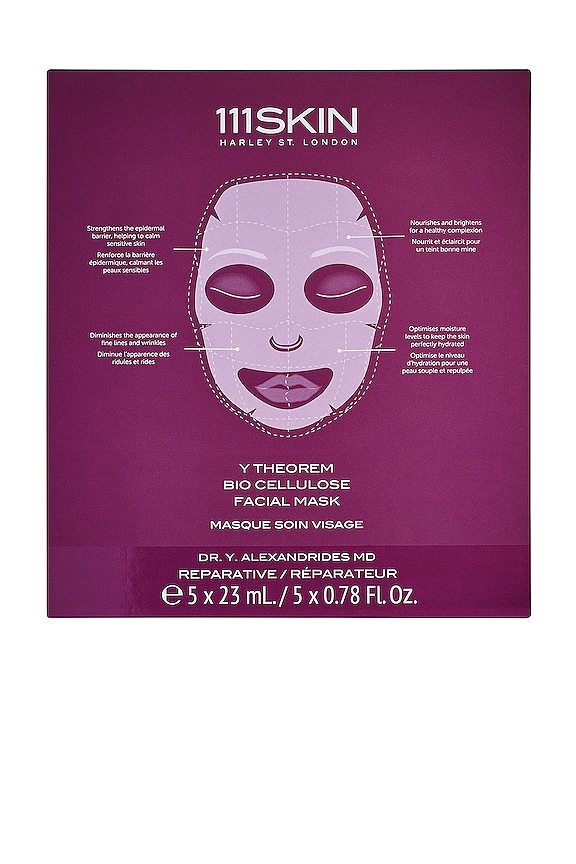 view 2 of 2 Y Theorem Bio Cellulose Facial Mask 5 Pack in 
