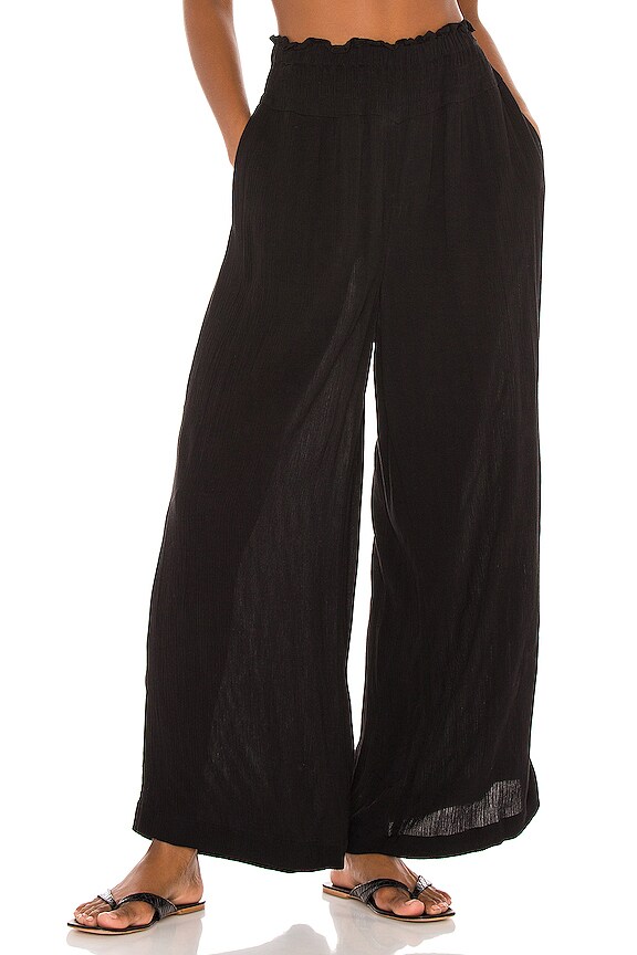 view 1 of 4 Gauze Pants in Black