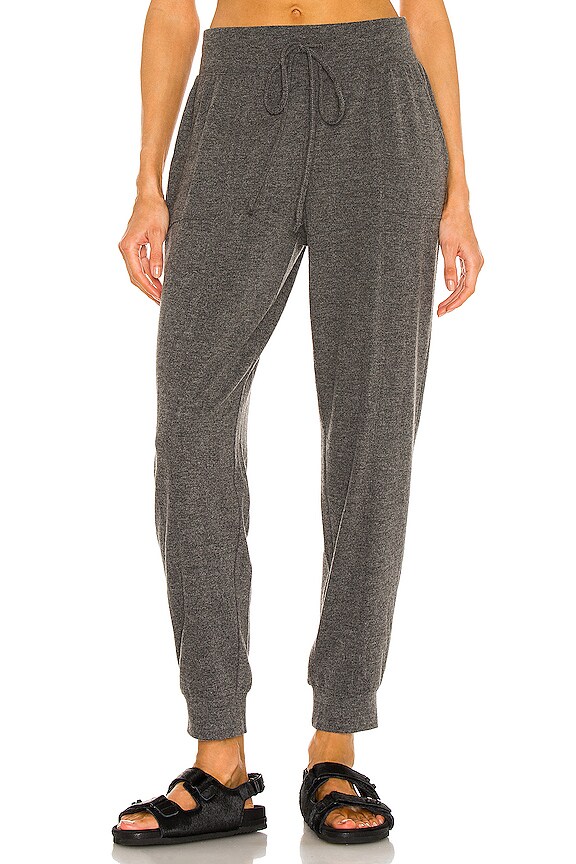 view 1 of 4 Cozy Knit Jogger in Medium Heather Grey