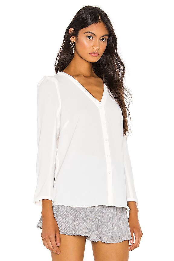 view 2 of 4 BLUSA in Soft Ecru