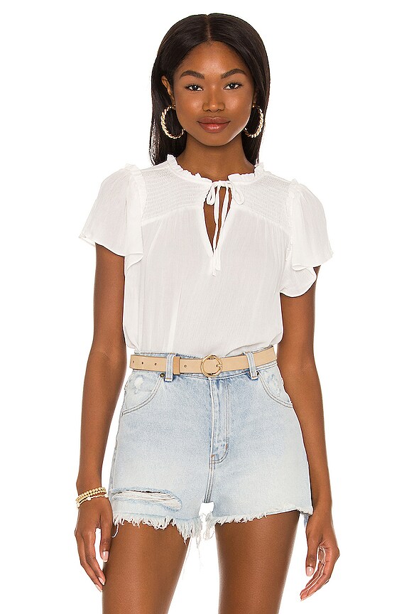 view 2 of 5 블라우스 in Ultra White