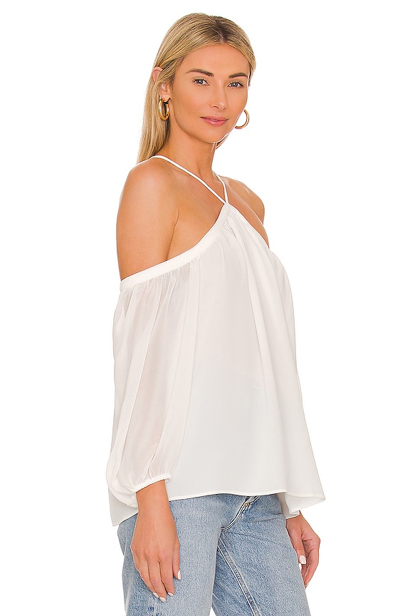 view 2 of 4 High Neck Blouse in cloud