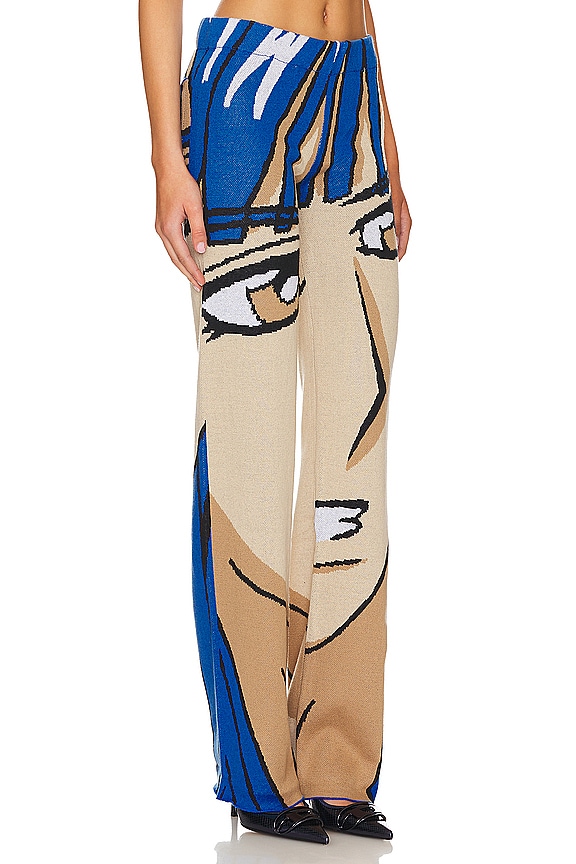 view 2 of 4 Anime Trousers in Blue