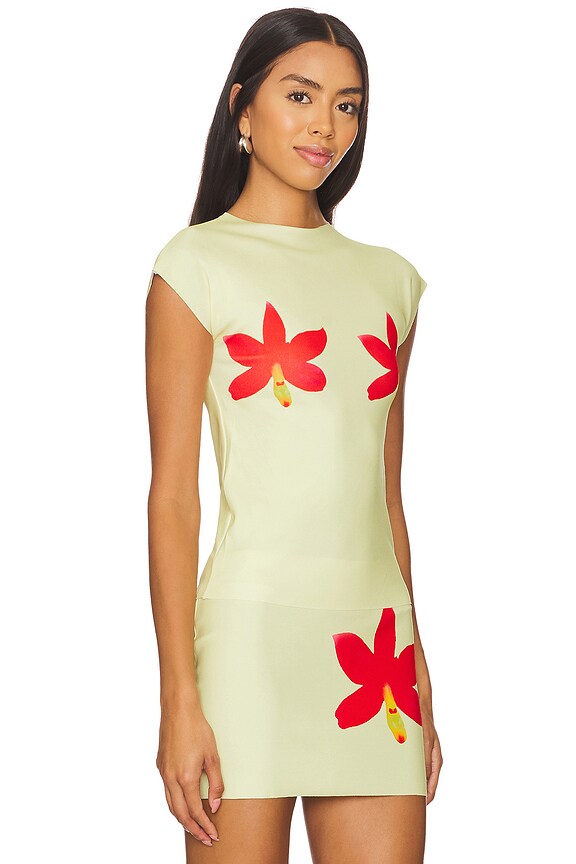 view 2 of 4 ORCHID 티셔츠 in Yellow