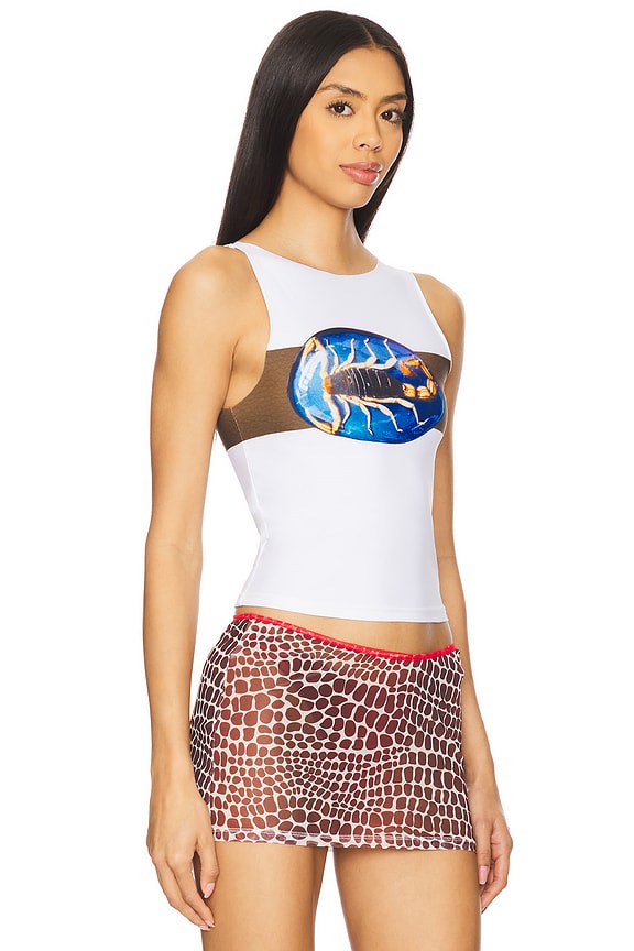 view 2 of 4 Scorpion T-shirt in White