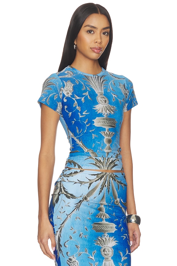 view 2 of 4 Baroque T-shirt in Blue