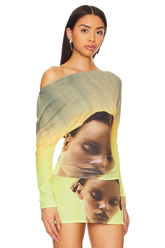 view 2 of 4 Lillie Top in Green