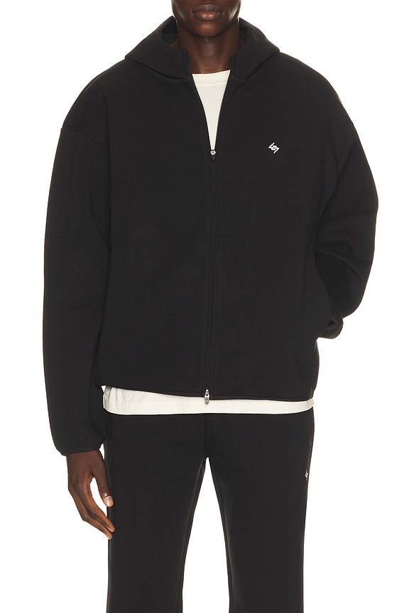 view 2 of 4 SWEAT À CAPUCHE NUMBERS  in Jet Black