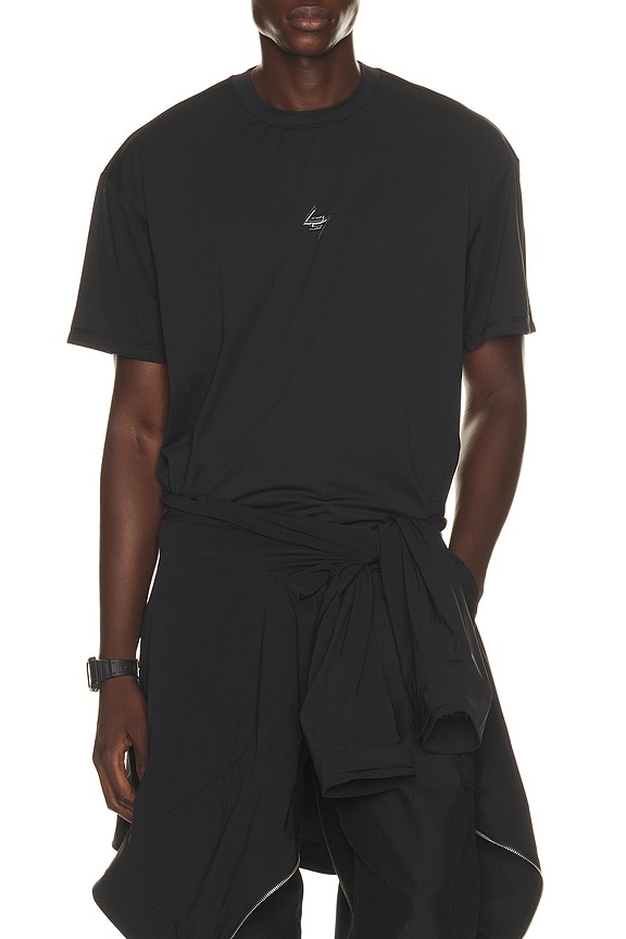 view 2 of 4 T-SHIRT KNIGHT  in Jet Black
