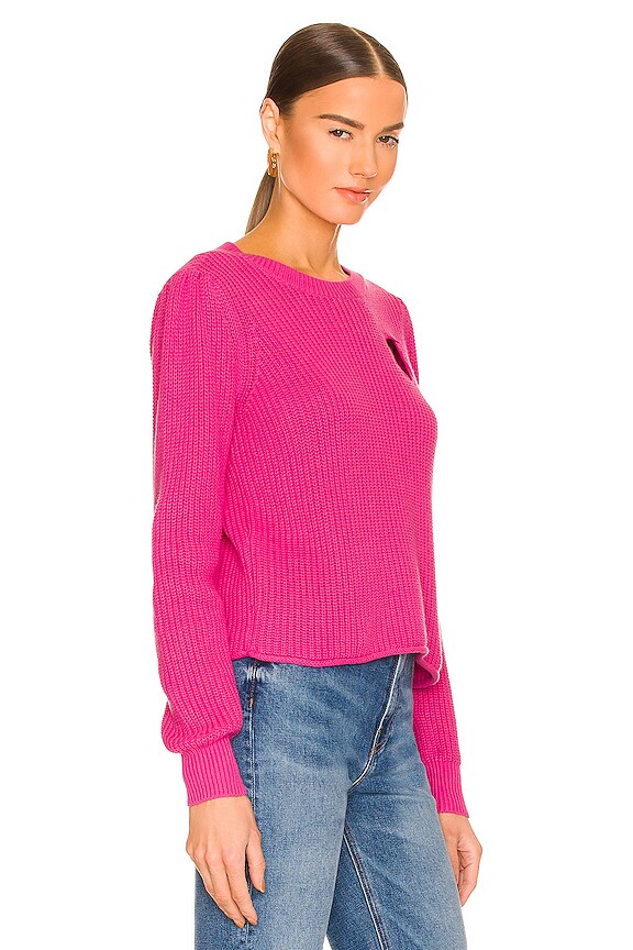 view 2 of 5 Valentine Sweater in Fuchsia