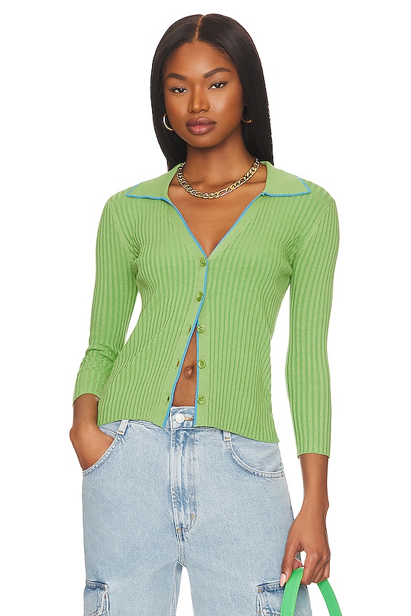 view 1 of 4 Dillie Cardigan in Jungle