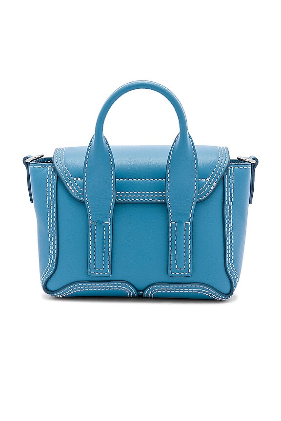 view 2 of 5 BOLSO SATCHEL PASHLI in Blue