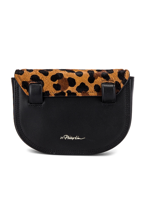view 2 of 5 Pashli Mini Saddle Belt Bag in Leopard