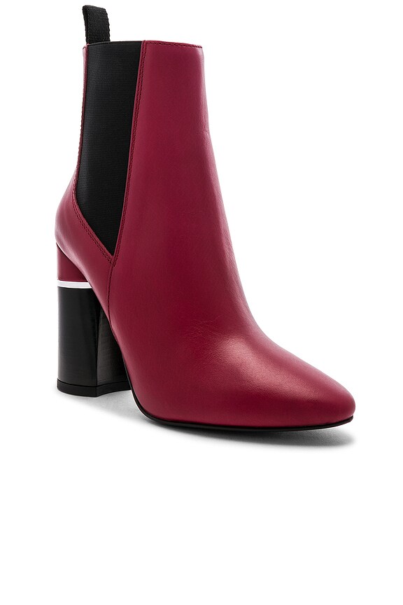 view 2 of 5 BOTTINES DRUM in Rouge