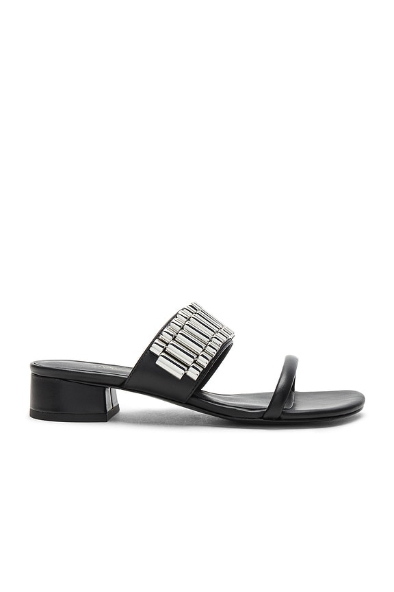 view 1 of 5 Drum Watch Strap Sandal in Black