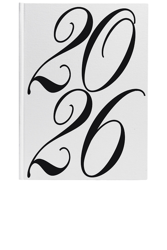 view 1 of 7 Coffee Table 2026 Yearbook Photo Album in White & Black