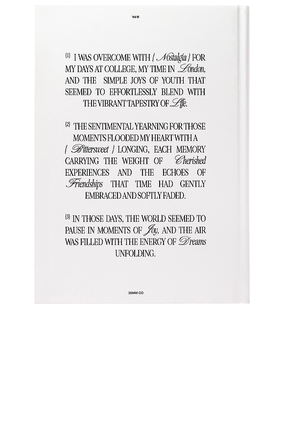 view 2 of 4 A Sense Of Nostalgia Coffee Table Photo Album in White