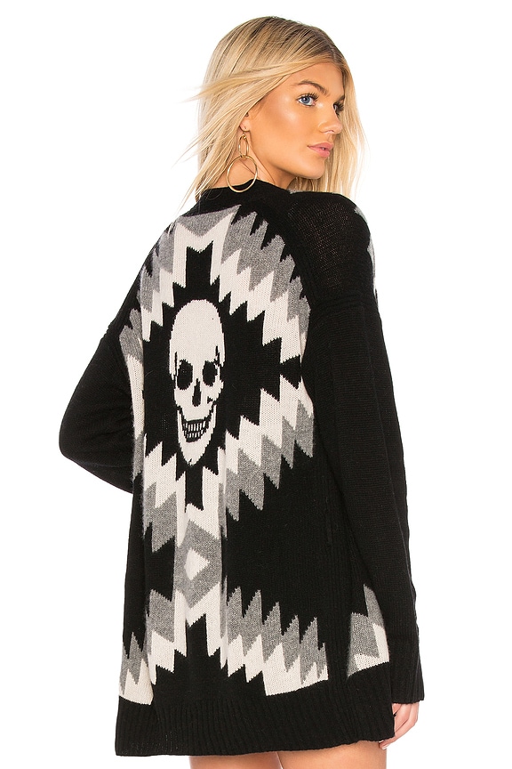 view 1 of 5 Moxie Cardigan in Black & Multi
