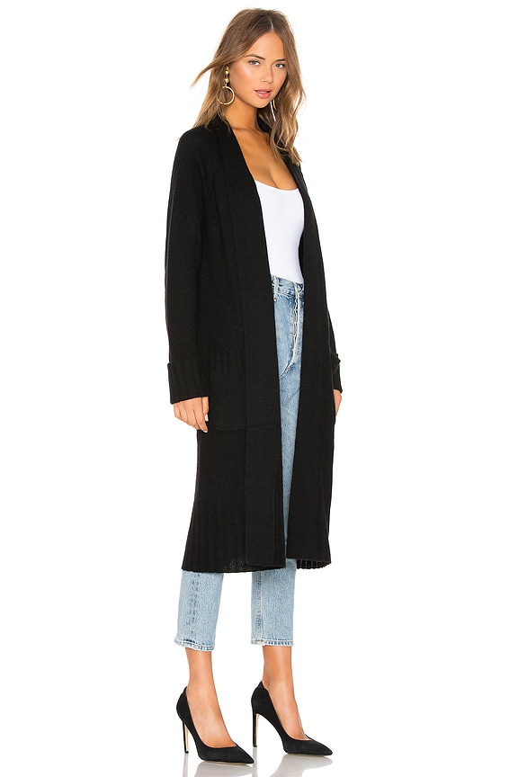 view 2 of 3 CÁRDIGAN LARISSA in Black