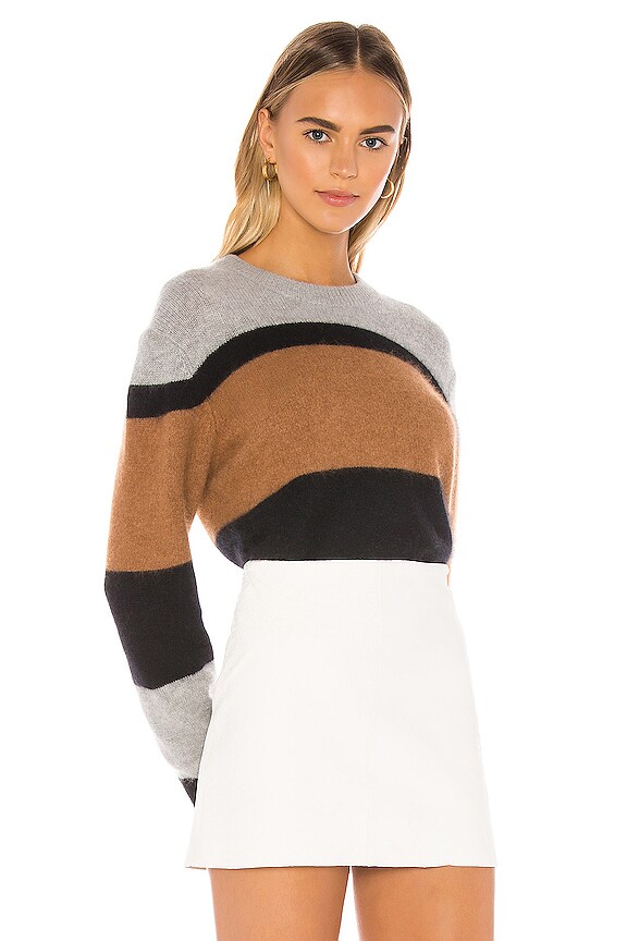 view 2 of 4 JERSEY SAMMY in Heather Grey & Black & Butterscotch