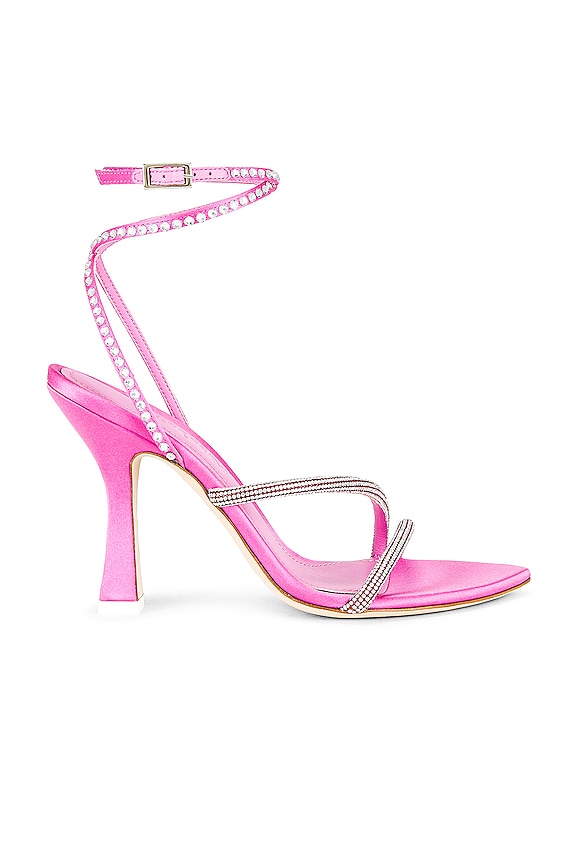 view 1 of 5 Giglio Heel in Satin Candy