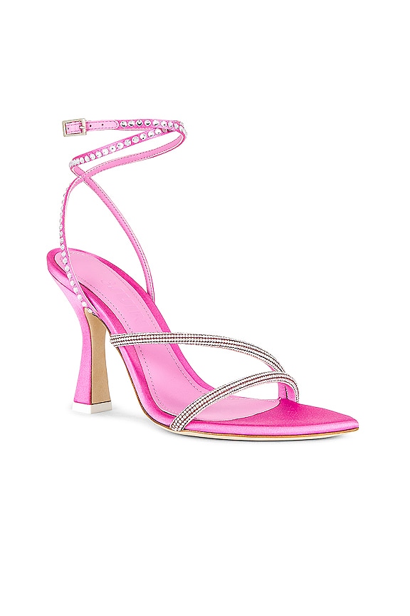 view 2 of 5 Giglio Heel in Satin Candy