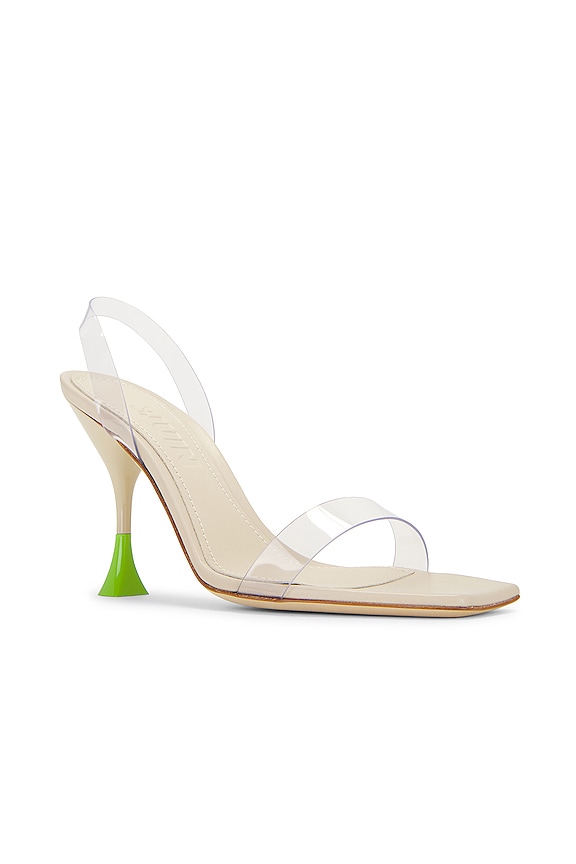 view 2 of 5 Hope Heel in Plexy White