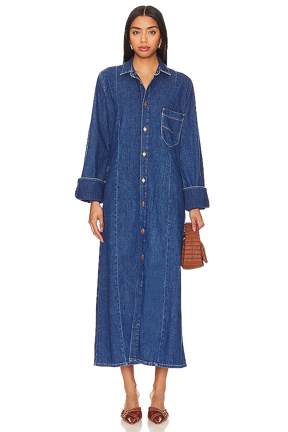 view 2 of 4 ROBE PRÈS DU CORPS MARINA in Solid Barrel