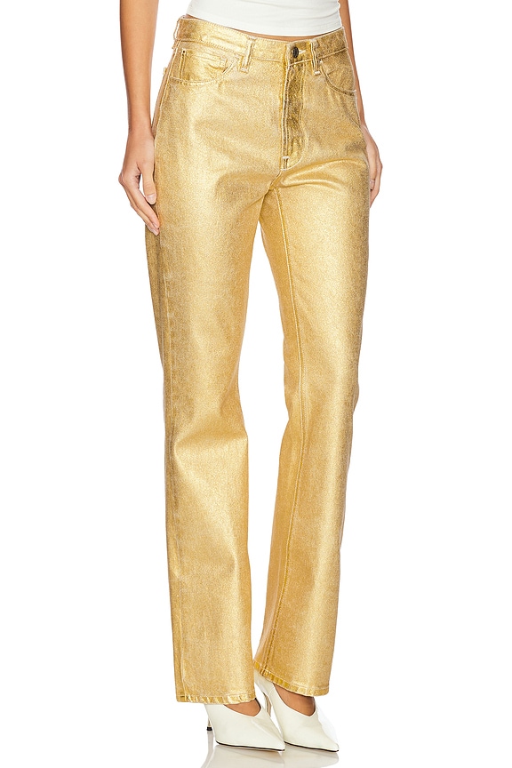 view 2 of 6 Maya Heels Straight Leg Jeans in Blazing Sun