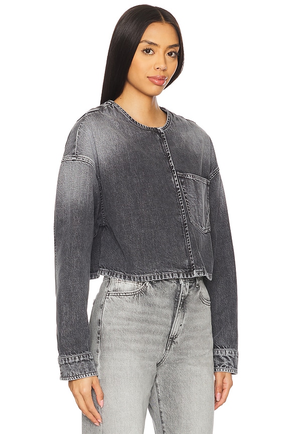 view 2 of 4 Gabrielle Top in Ultimate Grey