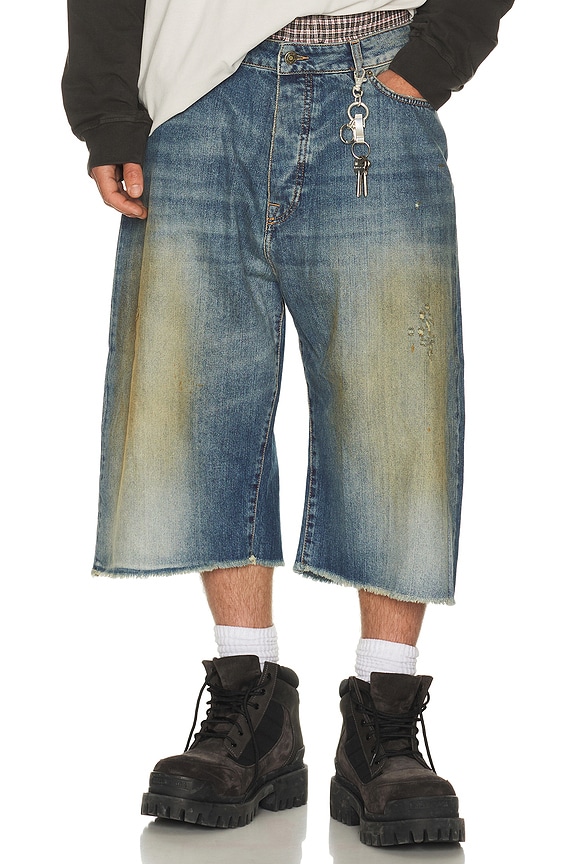 view 1 of 5 Big Daddy Denim Short in Japanese Washing