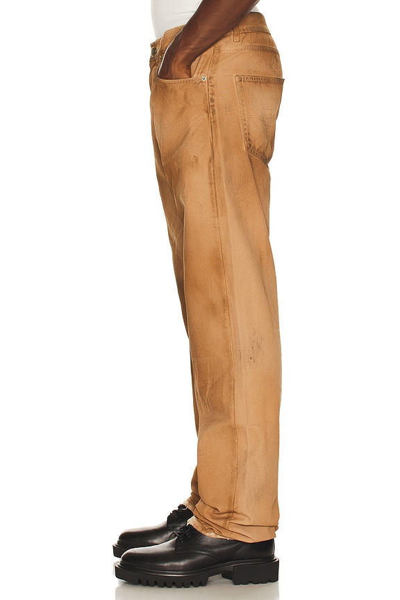 view 2 of 5 Collection Loose Five Pocket Pants in Sand