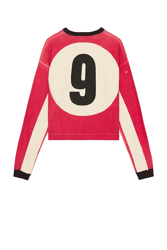 view 2 of 4 JERSEY in Red & Vintage Dying