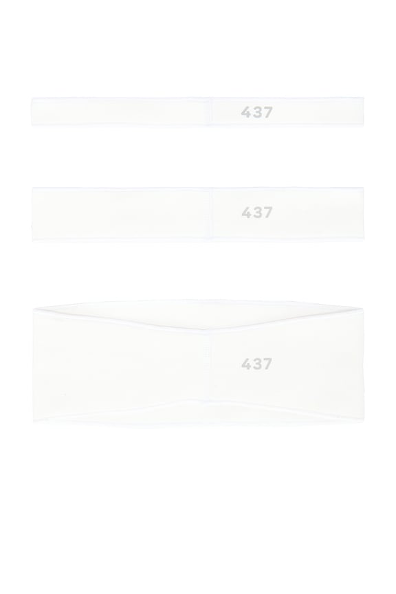 view 2 of 2 The Assorted Headband 3 Pack in White