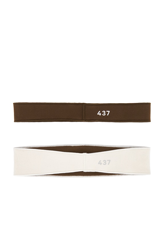 view 2 of 3 The Micro Headband in Teddy & Cream