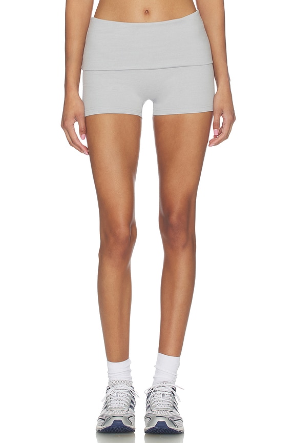 view 1 of 6 SHORT DE STYLE MOTARD THE PRACTICE in Heather Grey